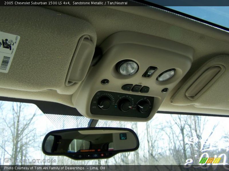 Sandstone Metallic / Tan/Neutral 2005 Chevrolet Suburban 1500 LS 4x4