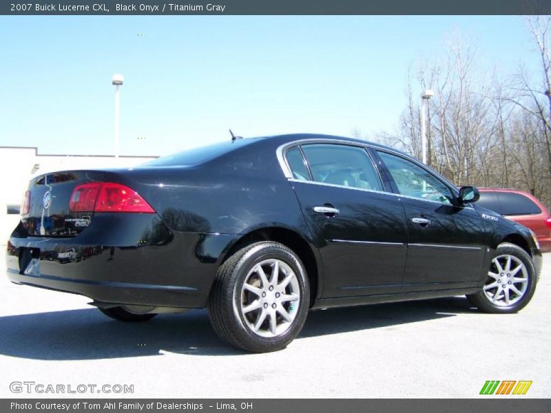 Black Onyx / Titanium Gray 2007 Buick Lucerne CXL