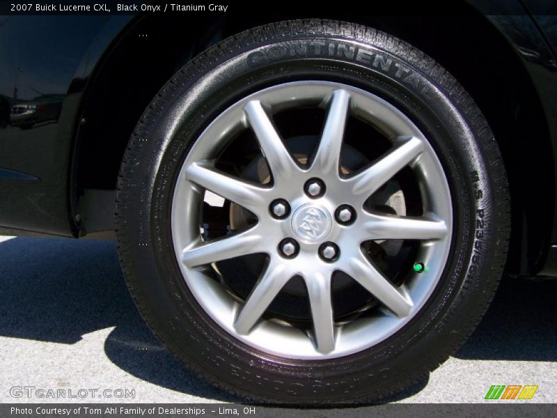 Black Onyx / Titanium Gray 2007 Buick Lucerne CXL