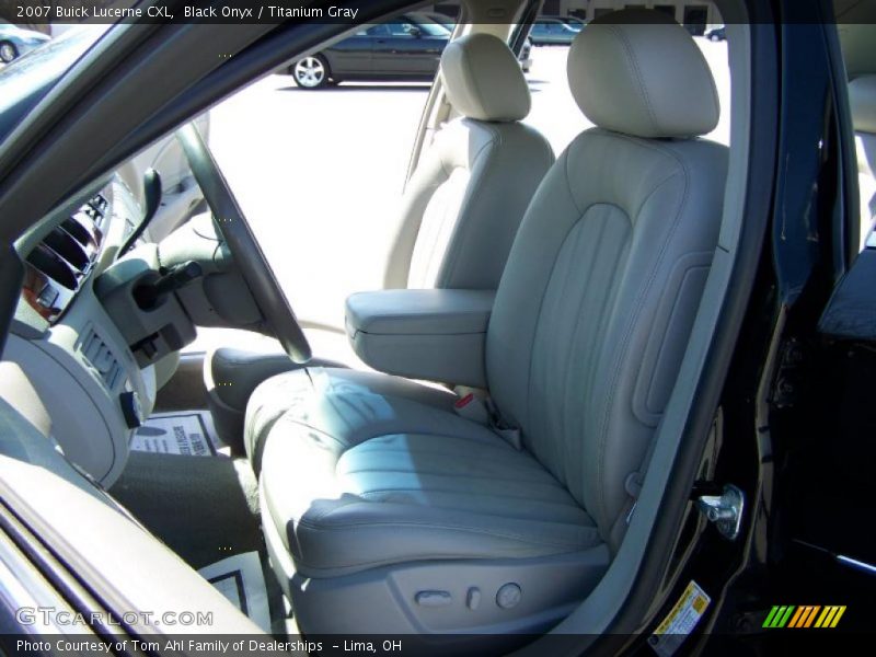 Black Onyx / Titanium Gray 2007 Buick Lucerne CXL