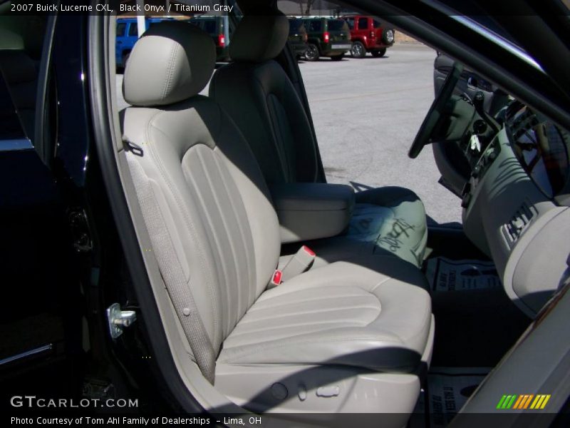 Black Onyx / Titanium Gray 2007 Buick Lucerne CXL