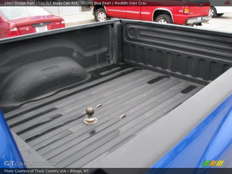 Electric Blue Pearl / Medium Slate Gray 2007 Dodge Ram 2500 SLT Mega Cab 4x4