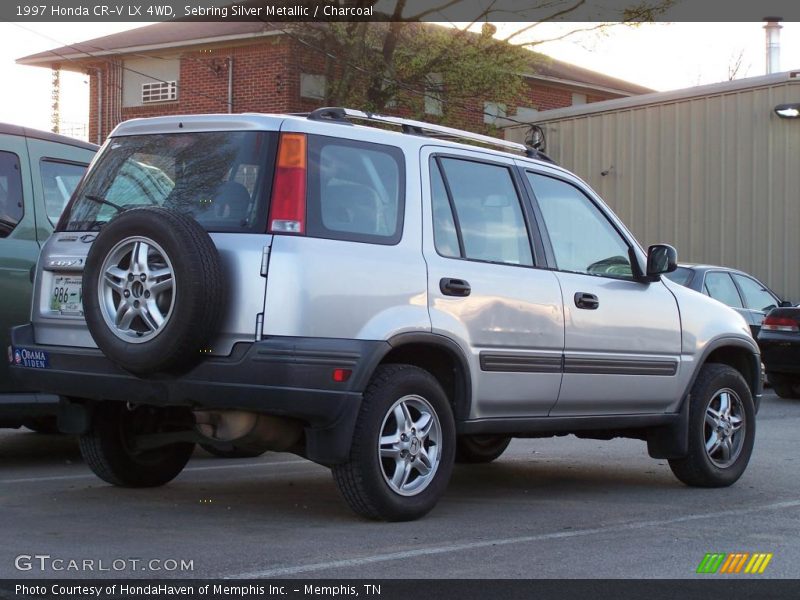 Sebring Silver Metallic / Charcoal 1997 Honda CR-V LX 4WD