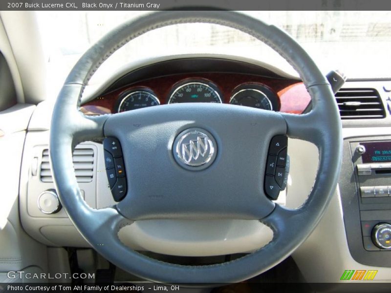 Black Onyx / Titanium Gray 2007 Buick Lucerne CXL