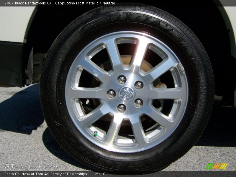 Cappuccino Frost Metallic / Neutral 2007 Buick Rendezvous CX