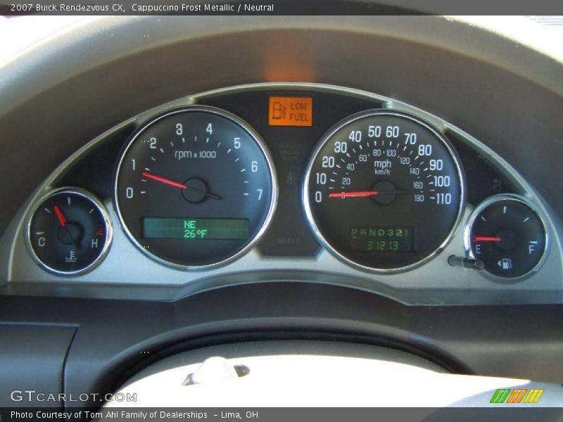 Cappuccino Frost Metallic / Neutral 2007 Buick Rendezvous CX