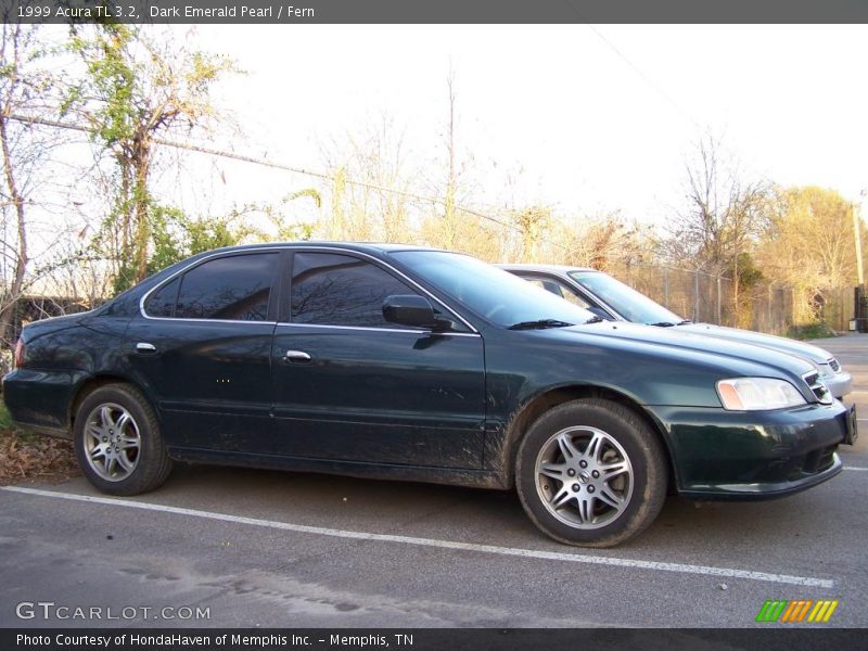 Dark Emerald Pearl / Fern 1999 Acura TL 3.2