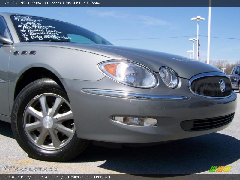 Stone Gray Metallic / Ebony 2007 Buick LaCrosse CXL