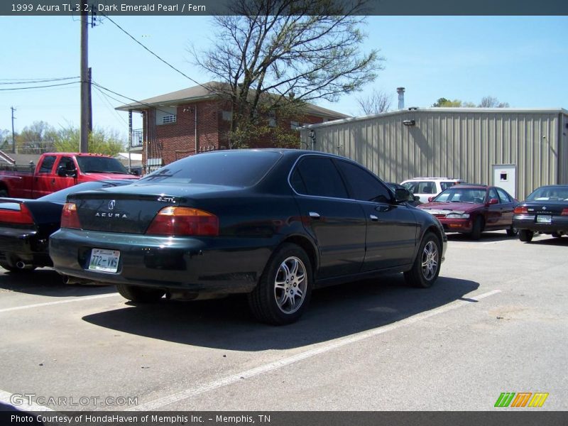 Dark Emerald Pearl / Fern 1999 Acura TL 3.2