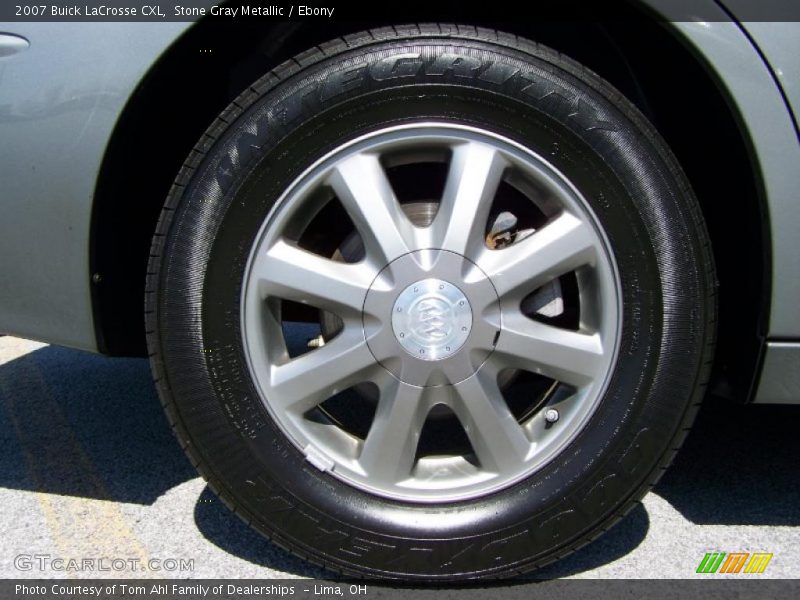 Stone Gray Metallic / Ebony 2007 Buick LaCrosse CXL