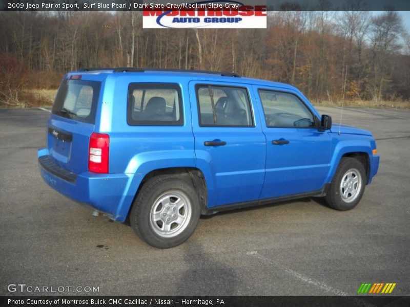 Surf Blue Pearl / Dark Slate Gray/Medium Slate Gray 2009 Jeep Patriot Sport