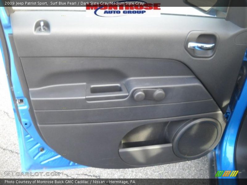 Surf Blue Pearl / Dark Slate Gray/Medium Slate Gray 2009 Jeep Patriot Sport