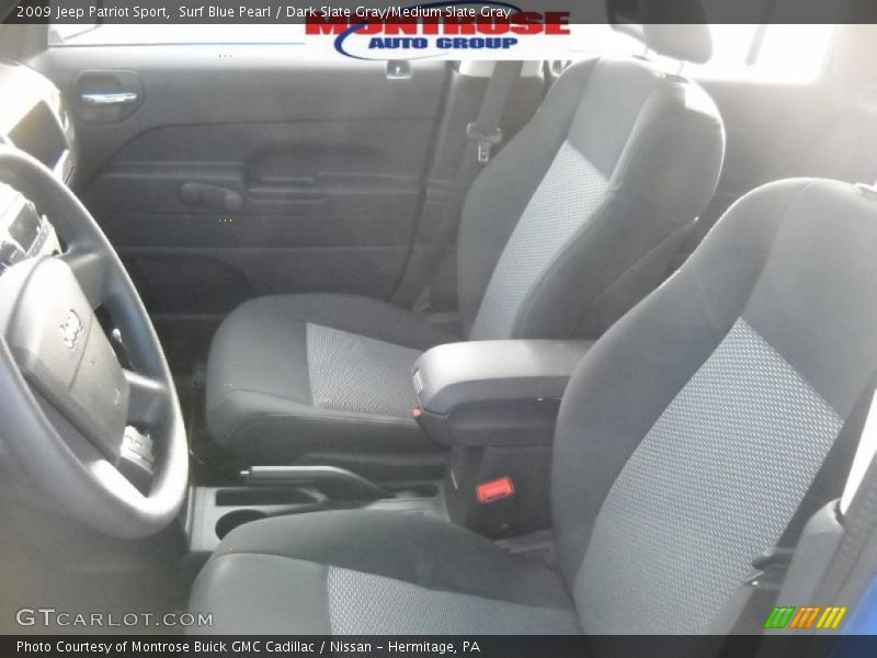 Surf Blue Pearl / Dark Slate Gray/Medium Slate Gray 2009 Jeep Patriot Sport