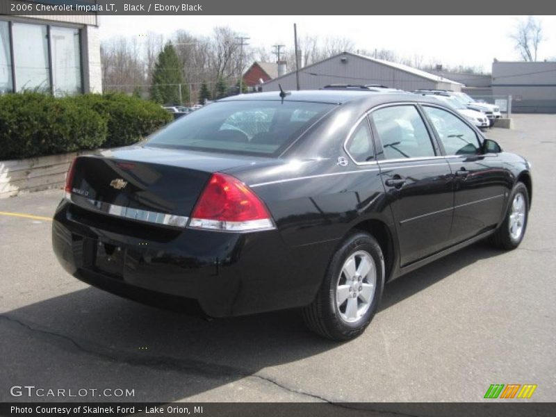 Black / Ebony Black 2006 Chevrolet Impala LT