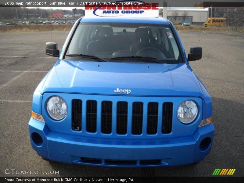 Surf Blue Pearl / Dark Slate Gray/Medium Slate Gray 2009 Jeep Patriot Sport