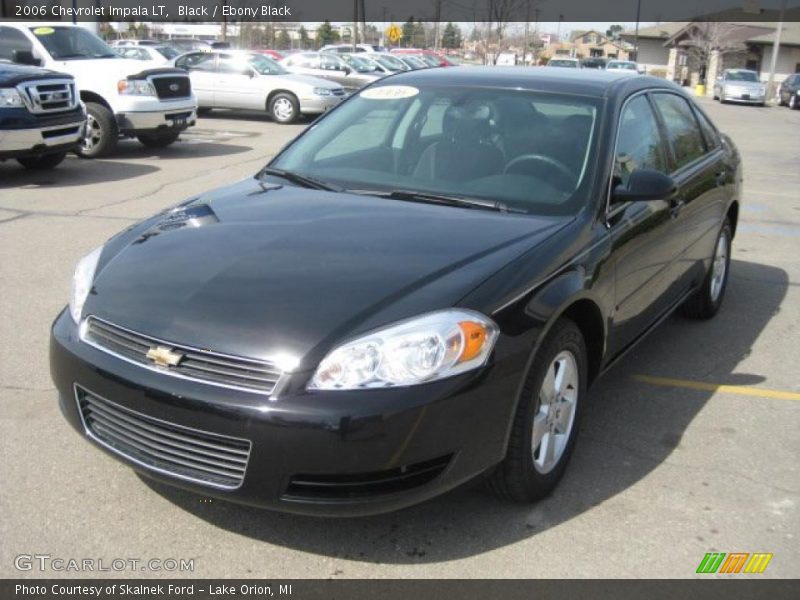 Black / Ebony Black 2006 Chevrolet Impala LT