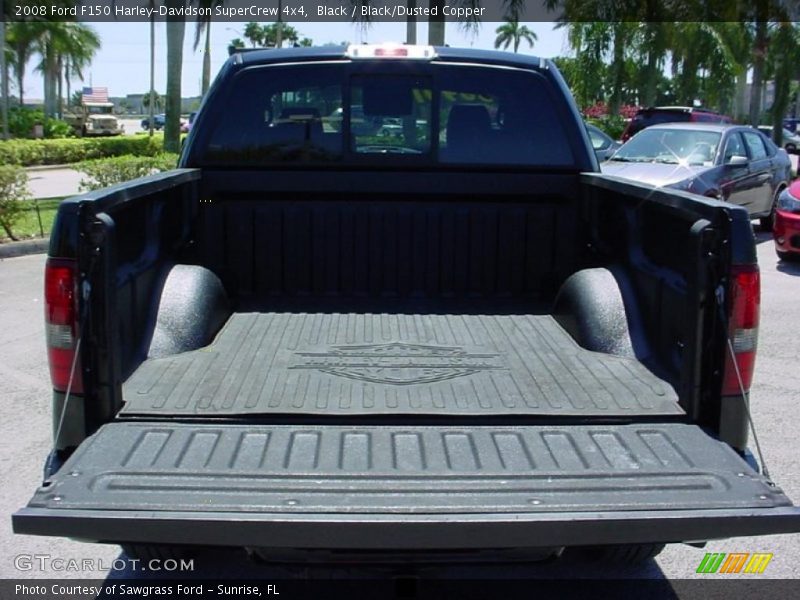 Black / Black/Dusted Copper 2008 Ford F150 Harley-Davidson SuperCrew 4x4