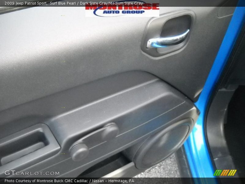 Surf Blue Pearl / Dark Slate Gray/Medium Slate Gray 2009 Jeep Patriot Sport