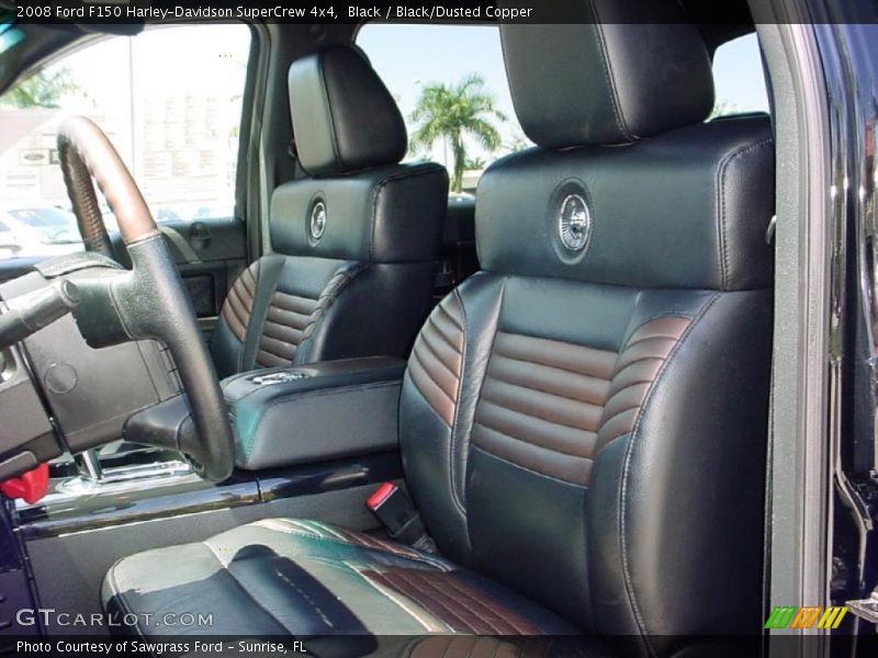 Black / Black/Dusted Copper 2008 Ford F150 Harley-Davidson SuperCrew 4x4