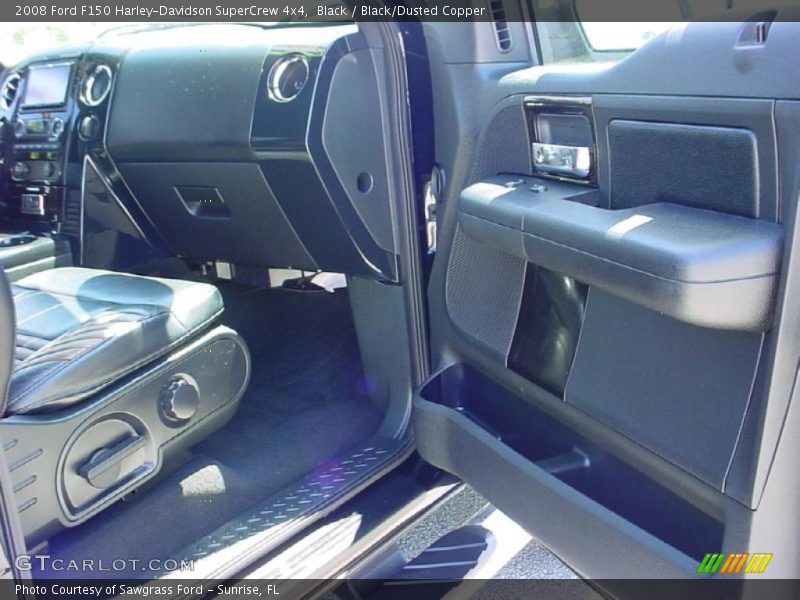 Black / Black/Dusted Copper 2008 Ford F150 Harley-Davidson SuperCrew 4x4