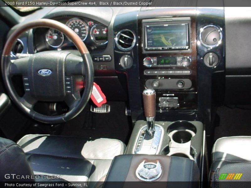 Black / Black/Dusted Copper 2008 Ford F150 Harley-Davidson SuperCrew 4x4