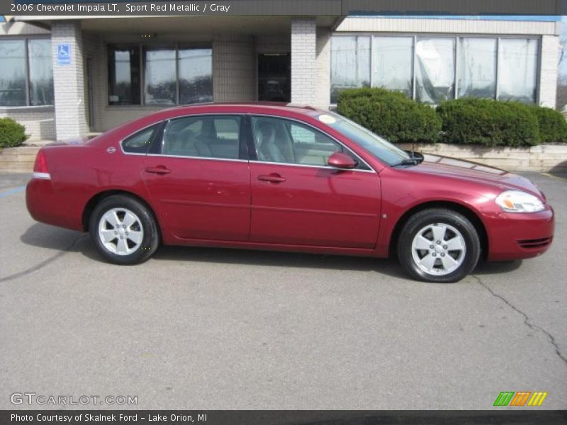 Sport Red Metallic / Gray 2006 Chevrolet Impala LT