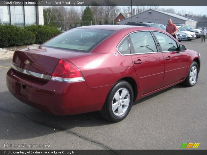 Sport Red Metallic / Gray 2006 Chevrolet Impala LT