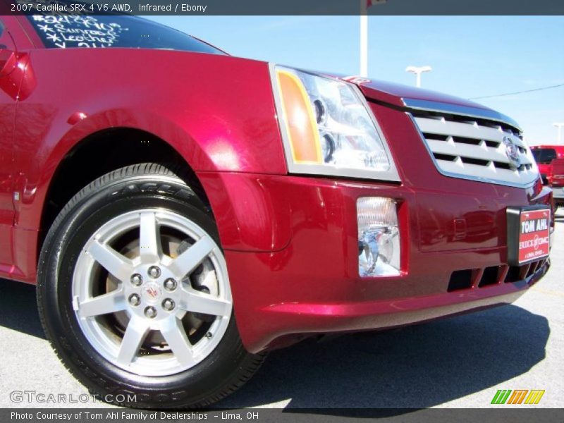 Infrared / Ebony 2007 Cadillac SRX 4 V6 AWD