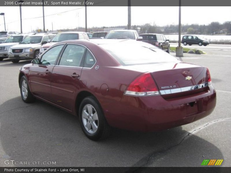 Sport Red Metallic / Gray 2006 Chevrolet Impala LT