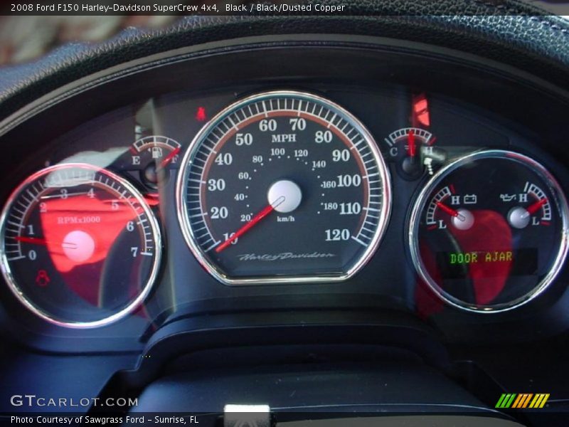 Black / Black/Dusted Copper 2008 Ford F150 Harley-Davidson SuperCrew 4x4