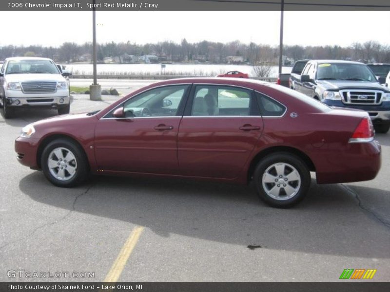 Sport Red Metallic / Gray 2006 Chevrolet Impala LT
