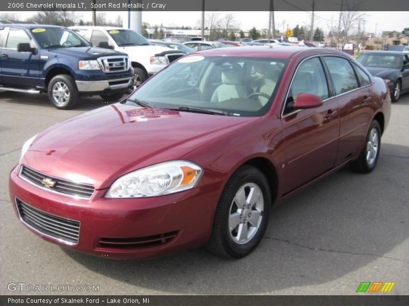 Sport Red Metallic / Gray 2006 Chevrolet Impala LT