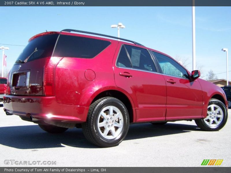 Infrared / Ebony 2007 Cadillac SRX 4 V6 AWD