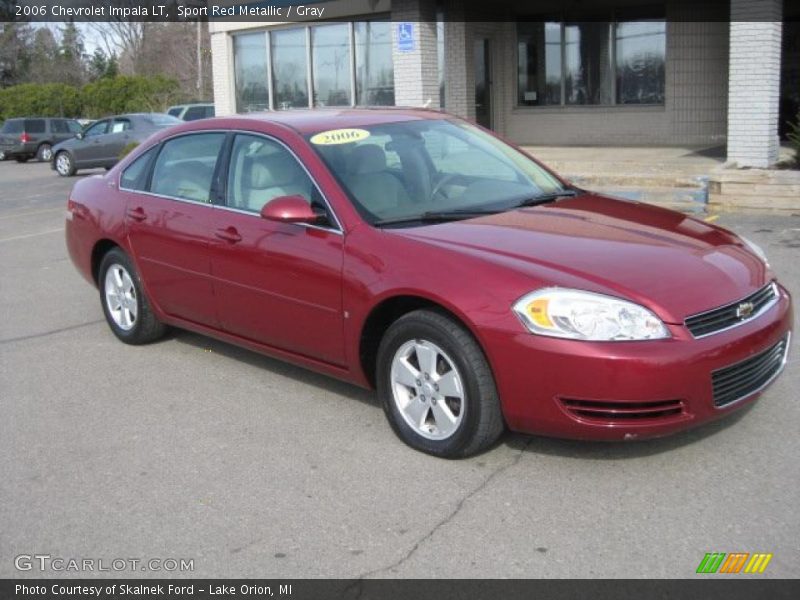 Sport Red Metallic / Gray 2006 Chevrolet Impala LT