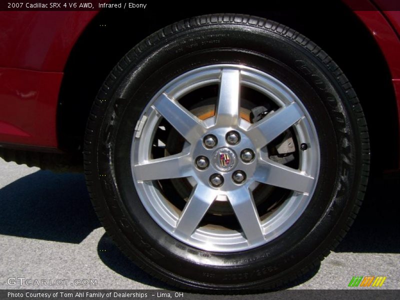 Infrared / Ebony 2007 Cadillac SRX 4 V6 AWD