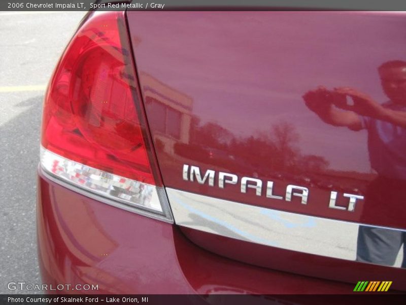 Sport Red Metallic / Gray 2006 Chevrolet Impala LT