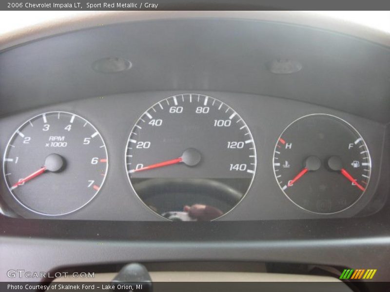 Sport Red Metallic / Gray 2006 Chevrolet Impala LT