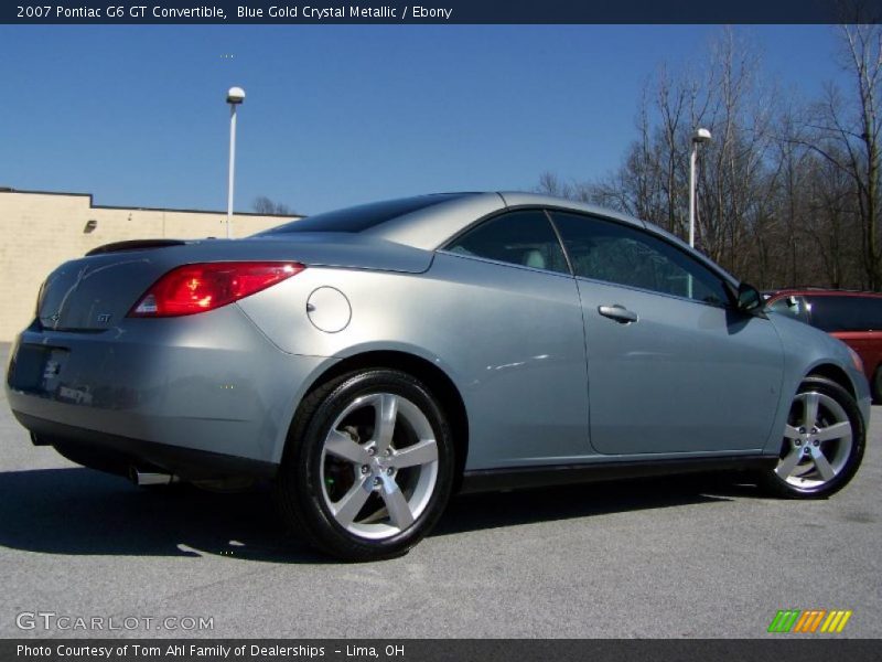 Blue Gold Crystal Metallic / Ebony 2007 Pontiac G6 GT Convertible