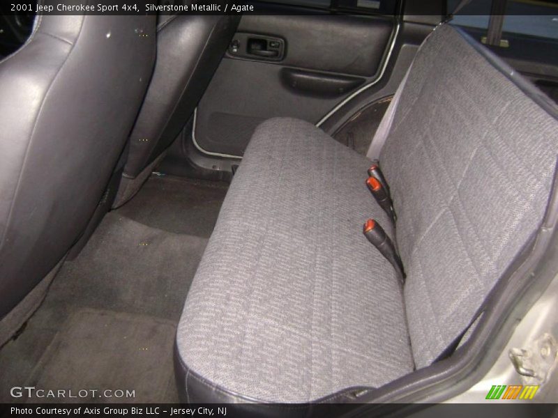 Silverstone Metallic / Agate 2001 Jeep Cherokee Sport 4x4