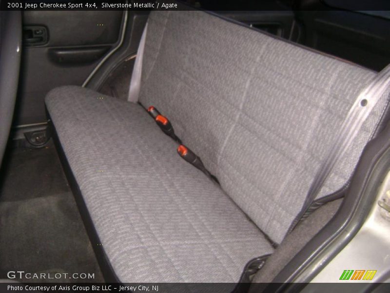 Silverstone Metallic / Agate 2001 Jeep Cherokee Sport 4x4
