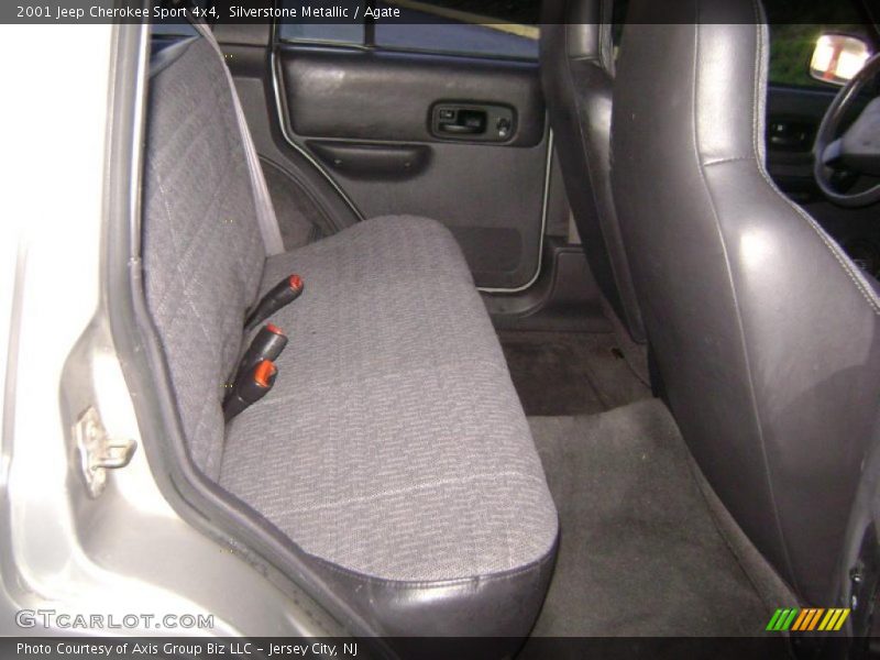 Silverstone Metallic / Agate 2001 Jeep Cherokee Sport 4x4