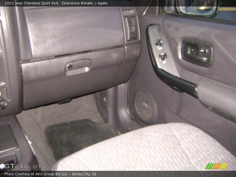 Silverstone Metallic / Agate 2001 Jeep Cherokee Sport 4x4