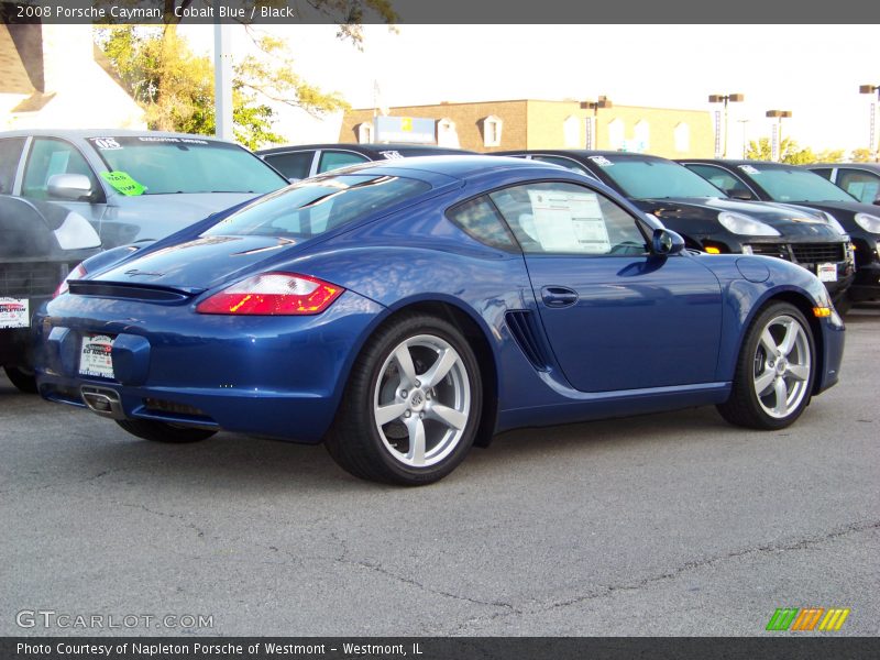 Cobalt Blue / Black 2008 Porsche Cayman