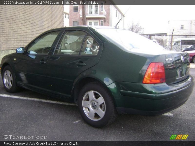 Bright Green Pearl / Beige 1999 Volkswagen Jetta GLS VR6 Sedan