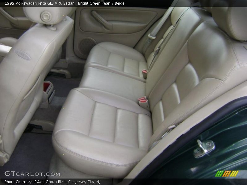 Bright Green Pearl / Beige 1999 Volkswagen Jetta GLS VR6 Sedan