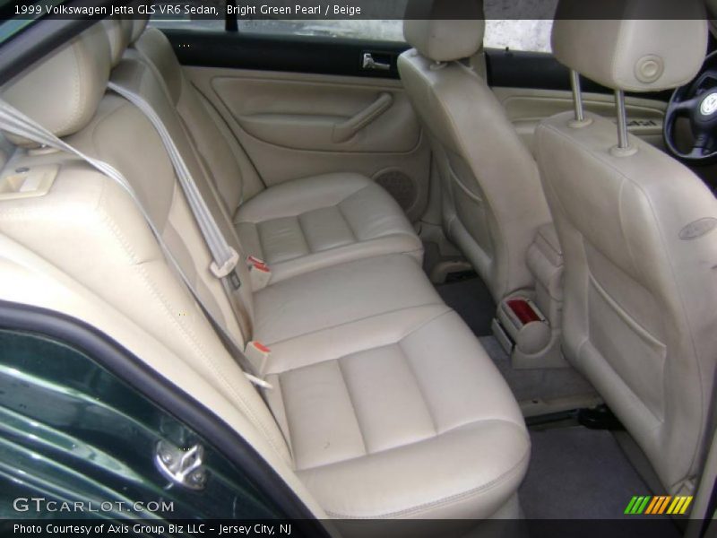 Bright Green Pearl / Beige 1999 Volkswagen Jetta GLS VR6 Sedan