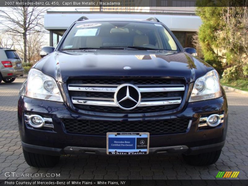 Capri Blue Metallic / Macadamia 2007 Mercedes-Benz GL 450