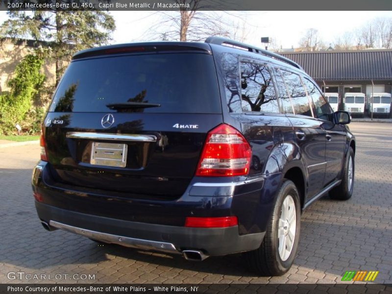 Capri Blue Metallic / Macadamia 2007 Mercedes-Benz GL 450