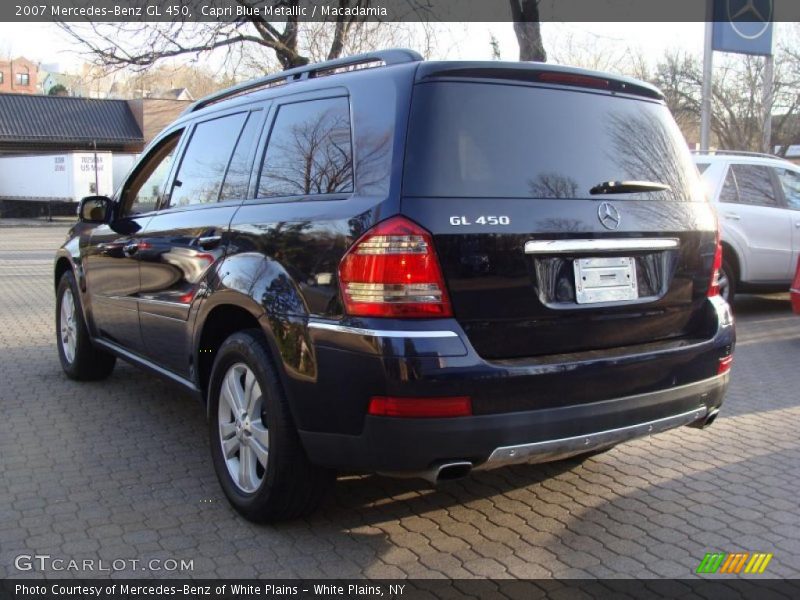 Capri Blue Metallic / Macadamia 2007 Mercedes-Benz GL 450