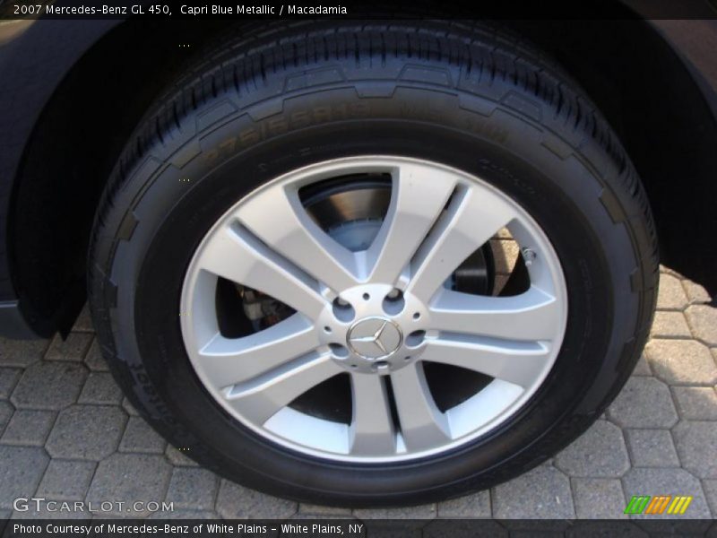 Capri Blue Metallic / Macadamia 2007 Mercedes-Benz GL 450